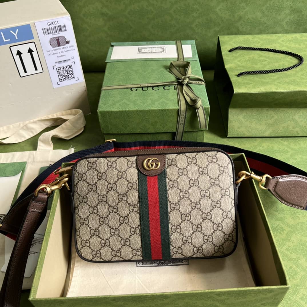 Best Replica Gucci Ophidia GG Supreme Canvas 699439 Replica Crossbody Bag - Colareps