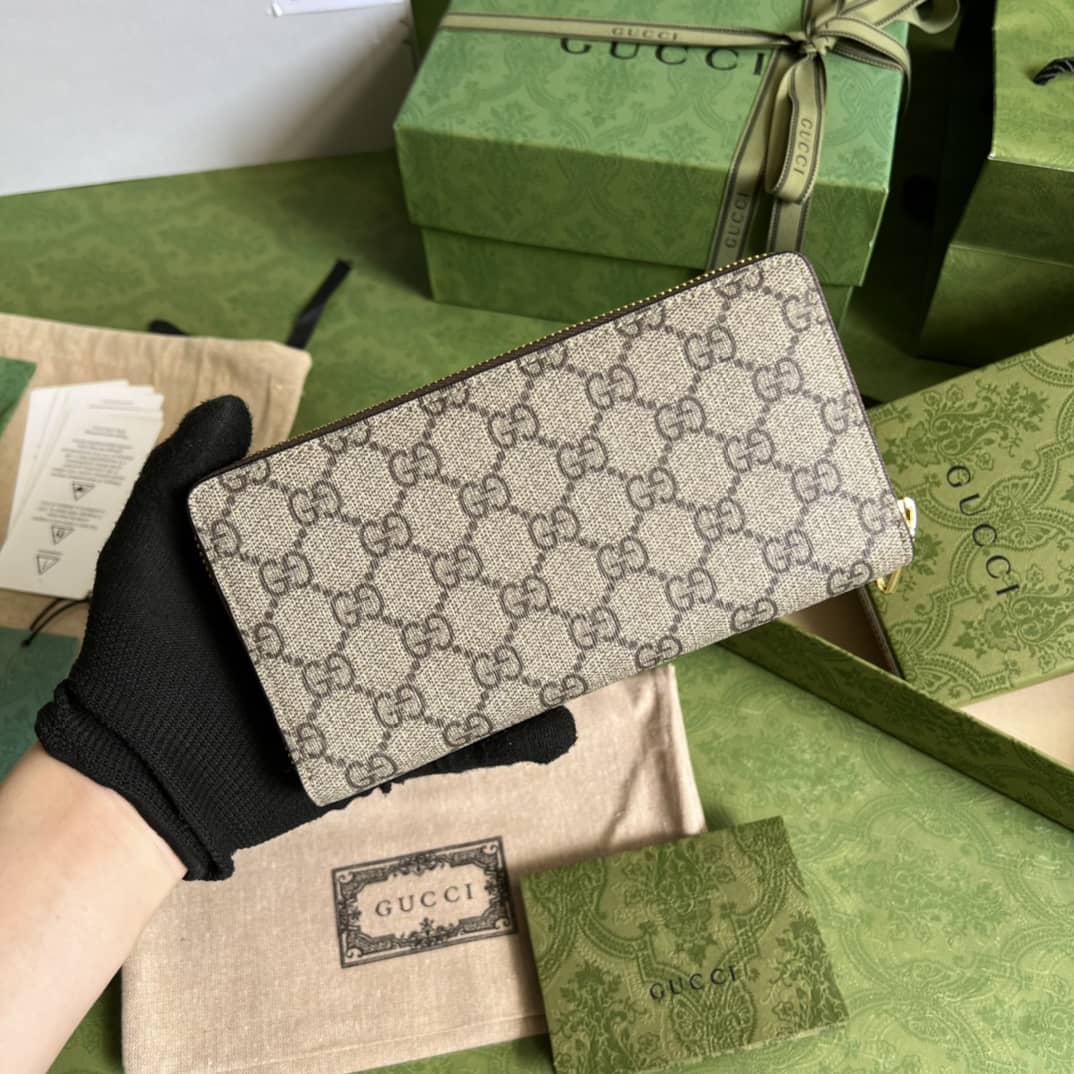 Best Replica Gucci Bananya Print Canvas Zip Around Long Wallet 701060 Replica - Colareps