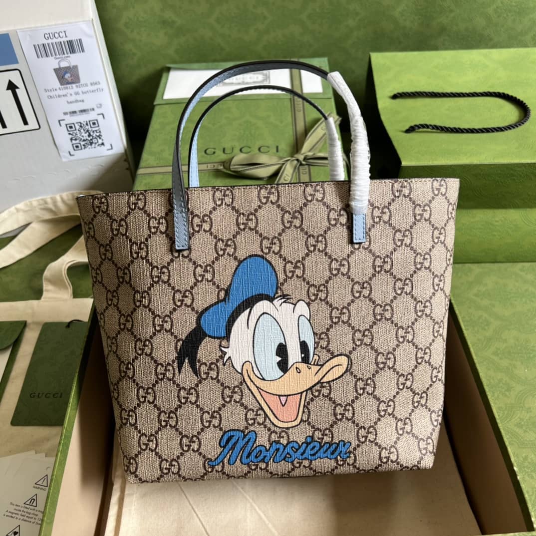 Best Replica Gucci Kid Donald Duck Tote 410812 Replica Bag - Colareps