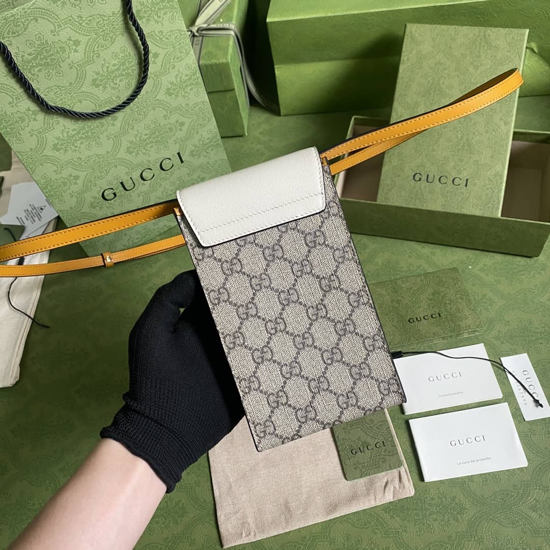 Best Replica Gucci Padlock Mini Phone Bag Replica 658229 - Colareps