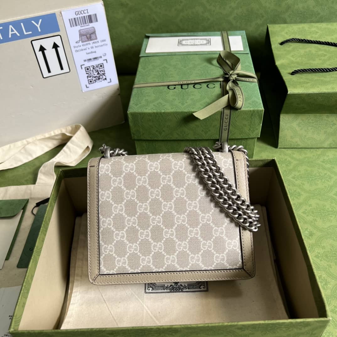 Best Replica Gucci Dionysus GG Supreme Mini Chain Crossbody Bag 421970 Replica - Colareps