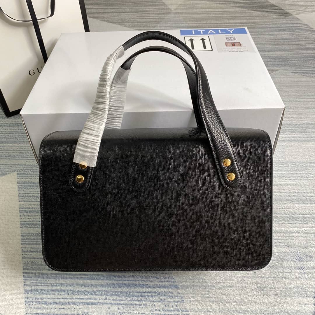 Best Replica Gucci 1955 Horsebit Small Top Handle Bag Replica 627323 - Colareps