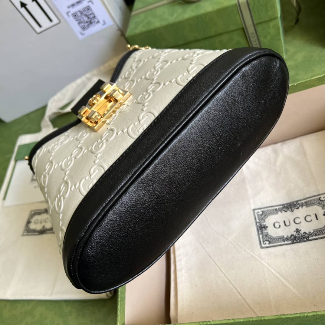 Best Replica Gucci Small GG White 675788 Replica Shoulder Bag - Colareps