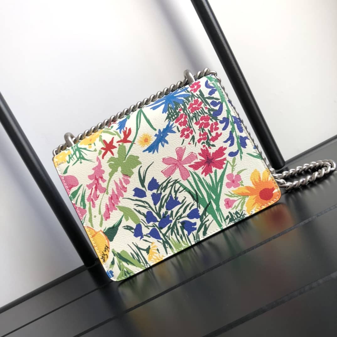 Best Replica Gucci GG Supreme Dionysus 2way Mini Chain Shoulder Bag Replica Colorful 421970 - Colareps