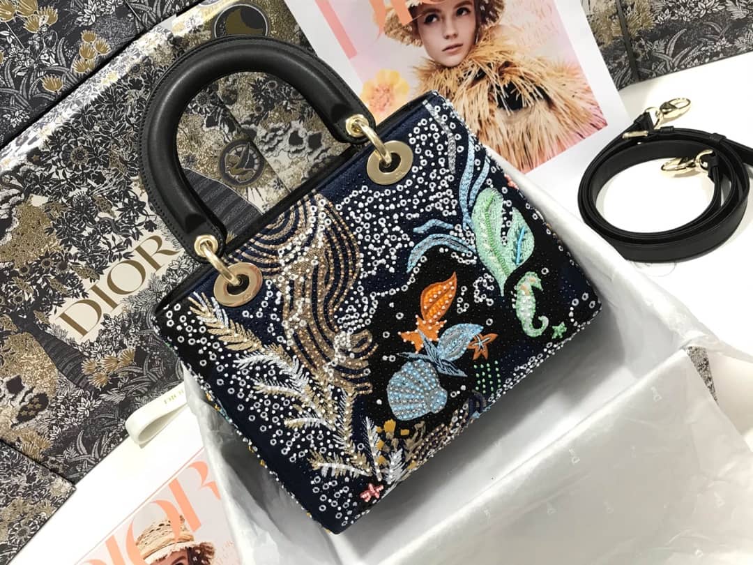 Best Replica Christian Dior Lady Dior 24CM Replica Bag - Colareps