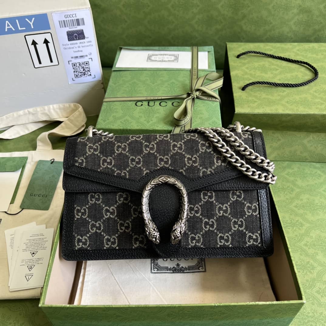 Best Replica Gucci Dionysus GG Supreme Leather 400249 Replica Crossbody Bag - Colareps