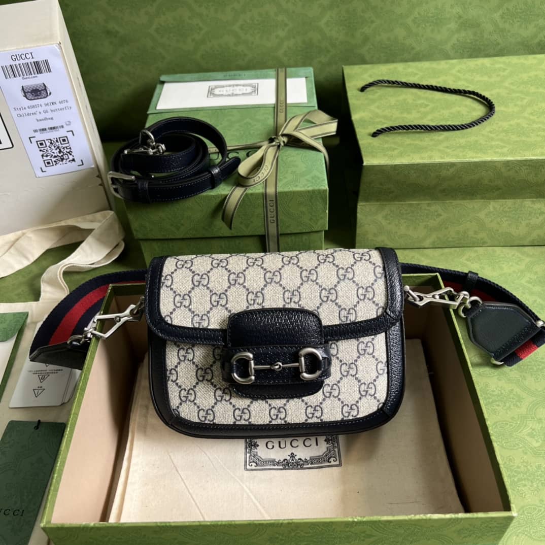 Best Replica Gucci Horsebit 1955 Mini Crossbody Bag 658574 Replica - Colareps