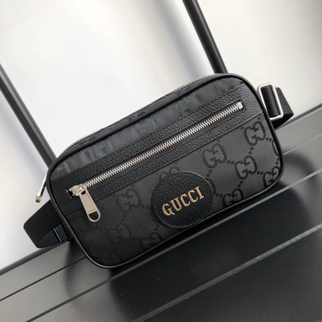 Best Replica Gucci Off The Grid GG Belt Bag Replica Black 631341 - Colareps