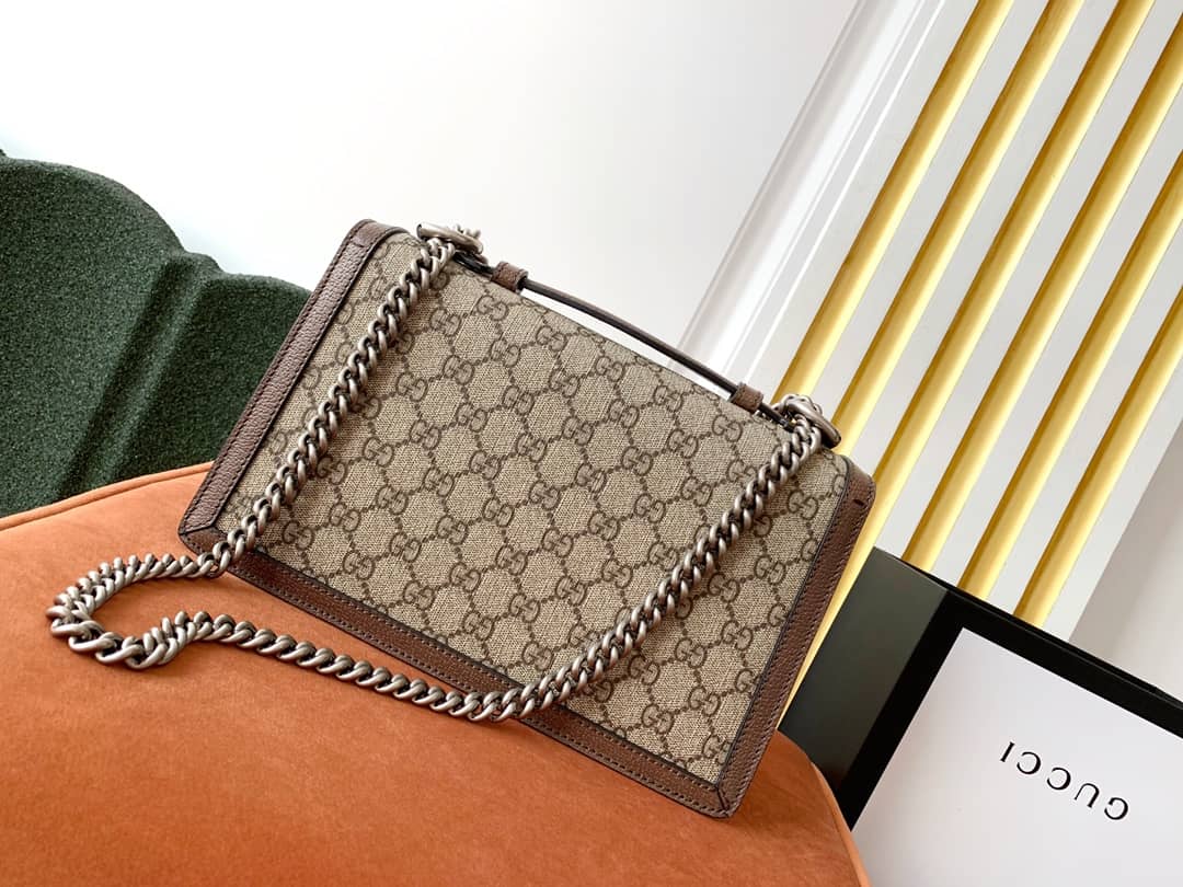 Best Replica Gucci Dionysus GG Top Handle Bag Replica Brown 621512 - Colareps