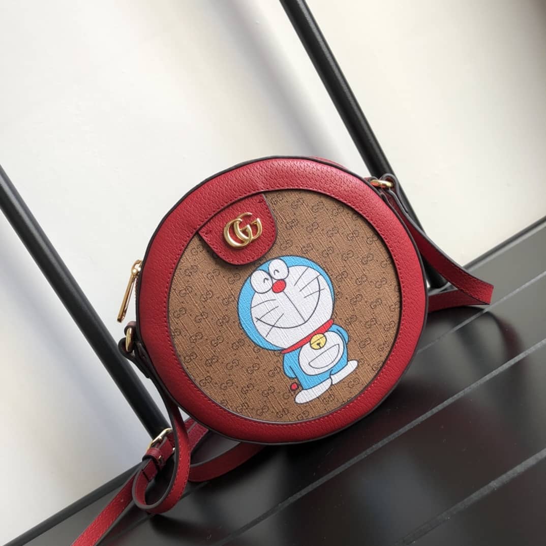 Best Replica Gucci Doraemon Collaboration Pvc Shoulder Bag Replica 625216 - Colareps