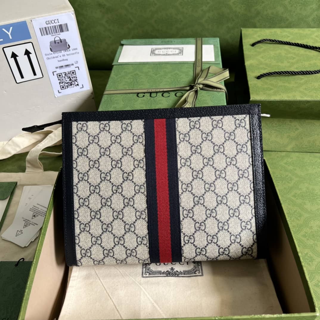 Best Replica Gucci Purse Dupes Ophidia GG Supreme Clutch625549 - Colareps
