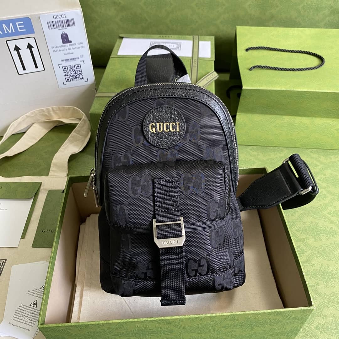 Best Replica Gucci Off The Grid Nylon Canvas Leather Backpack Replica 658631 - Colareps