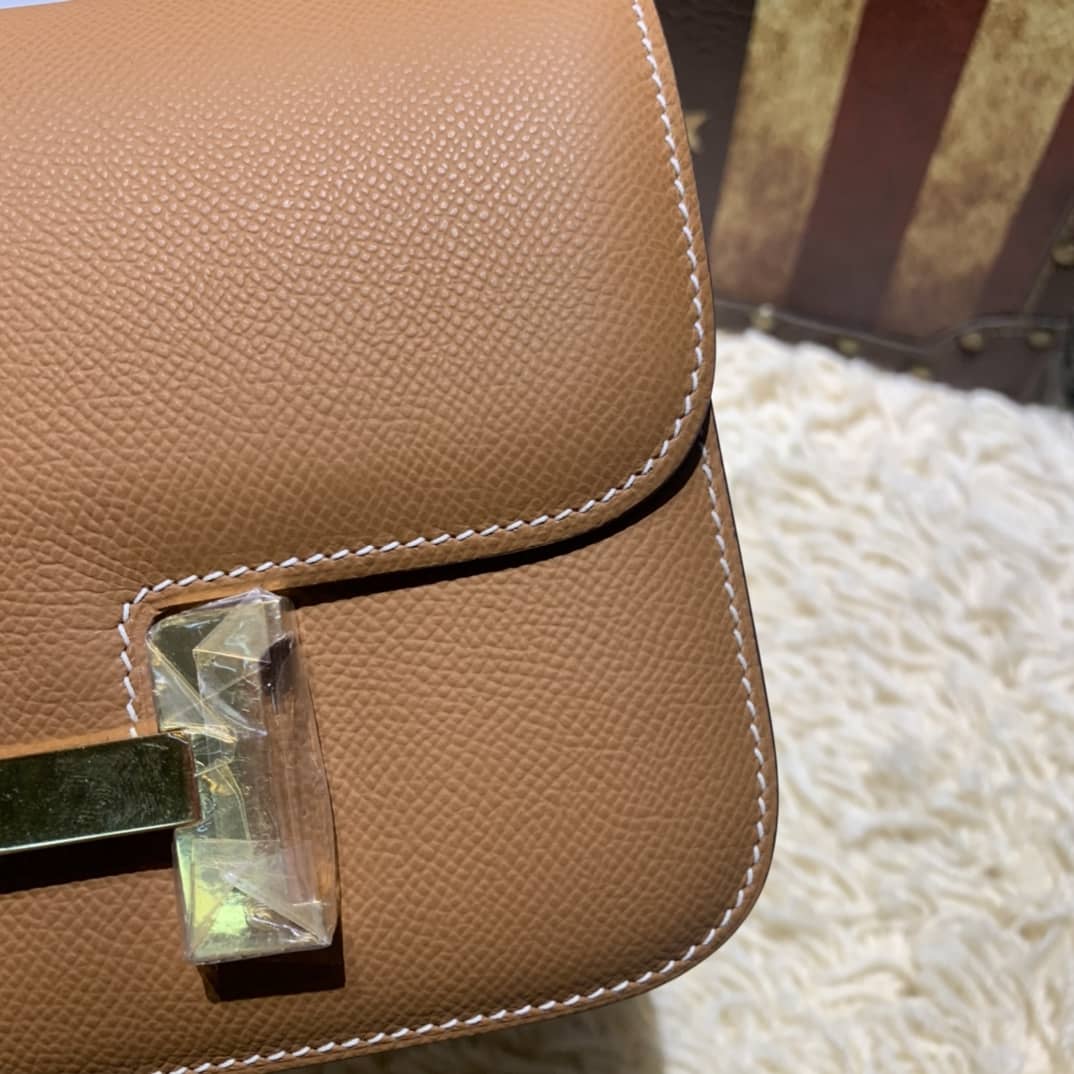 Best Replica Hermes Replica Constance Bag 18CM Epsom Leather - Colareps