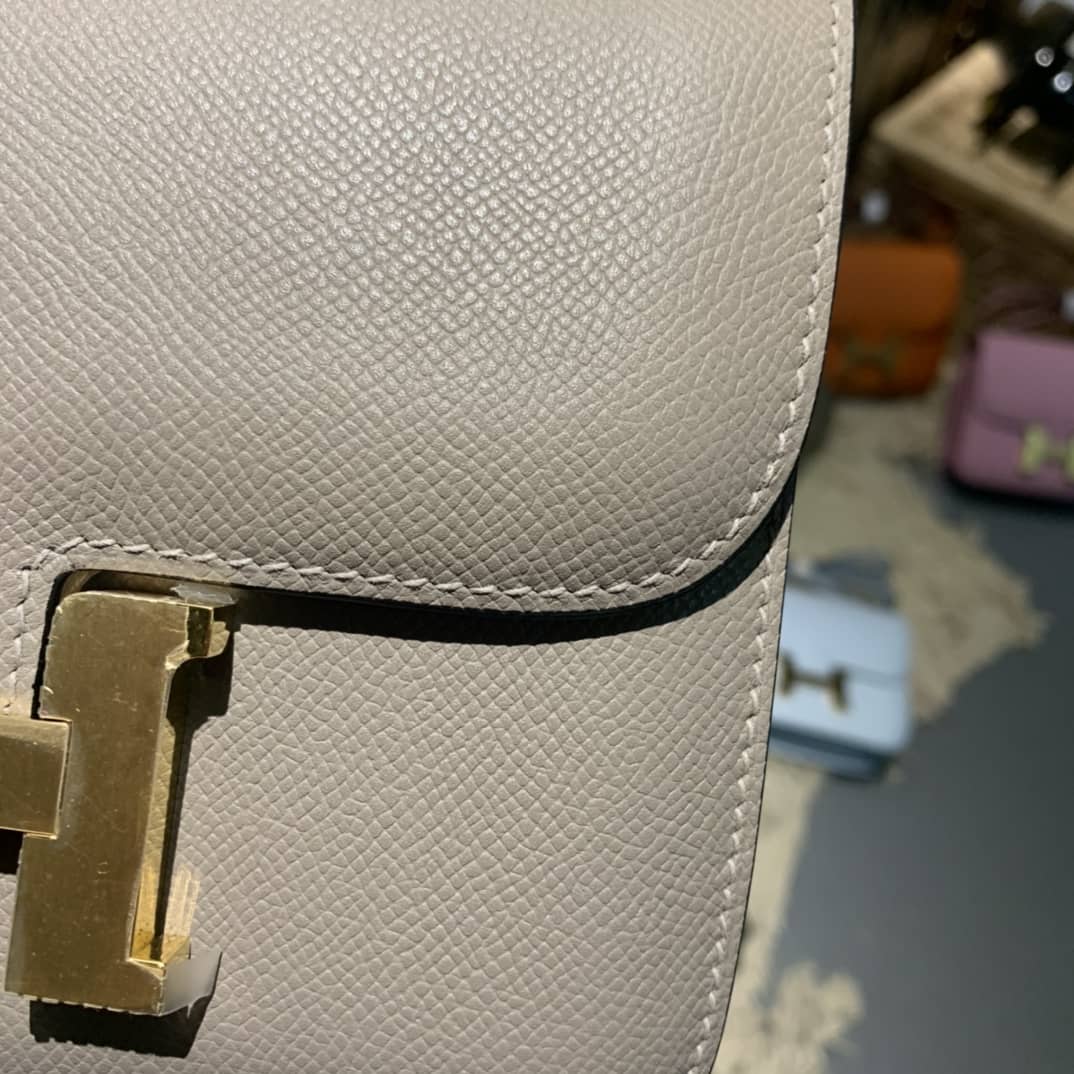 Best Replica Hermes Replica Constance Bag 18CM Epsom Leather - Colareps