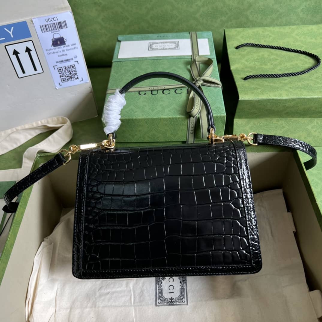 Best Replica Gucci Ophidia Small Top Handle Shoulder Bag With Web 651055 Replica - Colareps