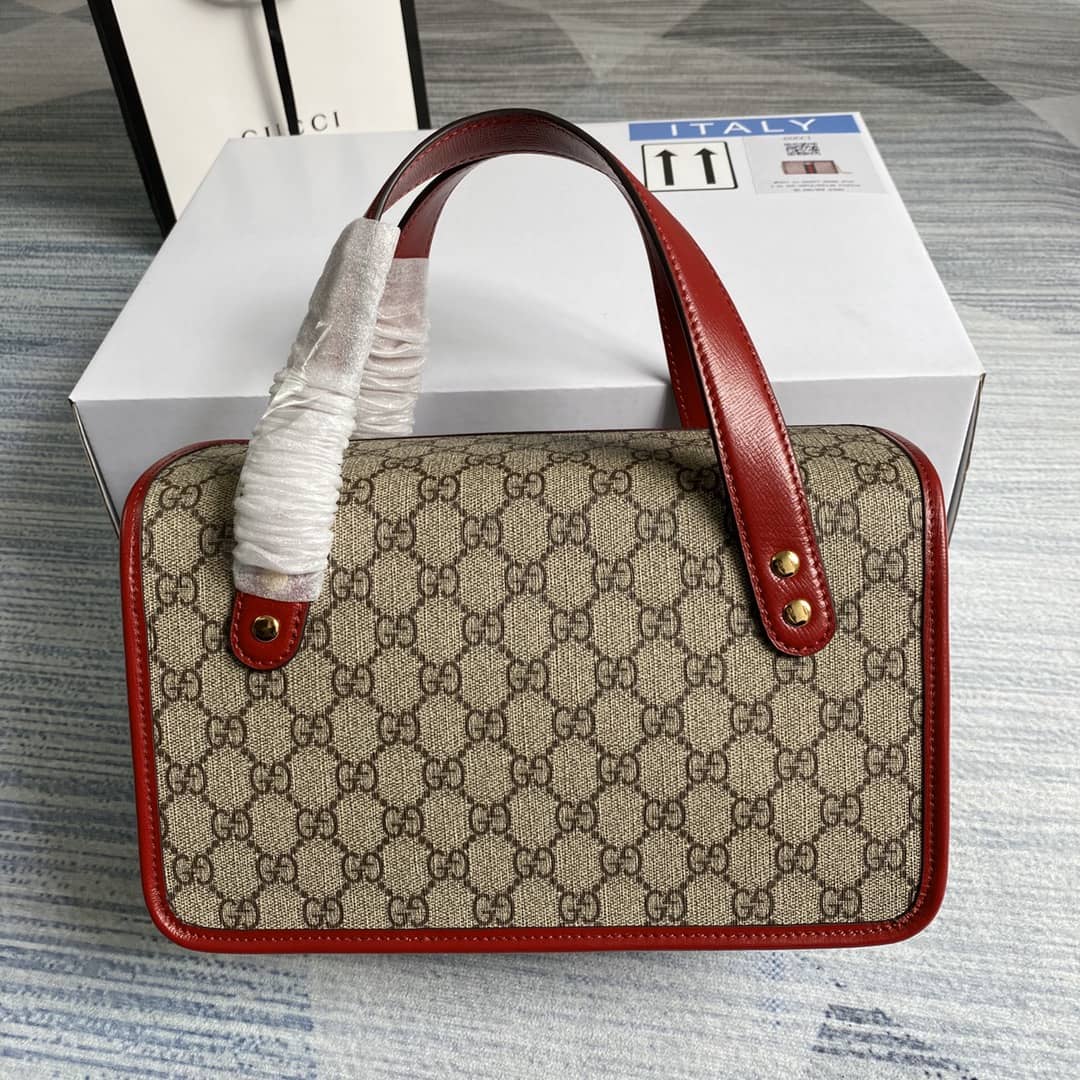 Best Replica Gucci 1955 Horsebit Small Top Handle Bag Replica 627323 - Colareps