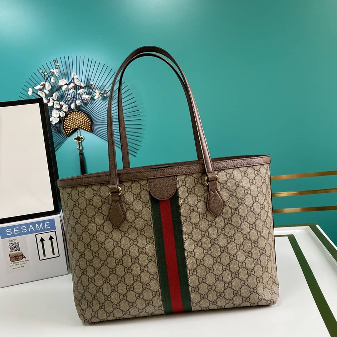 Best Replica Gucci Ophidia GG Medium Tote Replica 631685 - Colareps