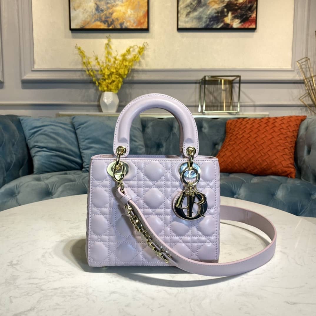 Best Replica Christian Dior Lady Dior 20CM Replica Bag - Colareps