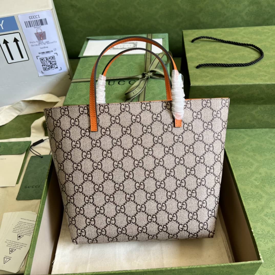Best Replica Gucci Children Jump Tigger Tote 410812 Replica Bag - Colareps