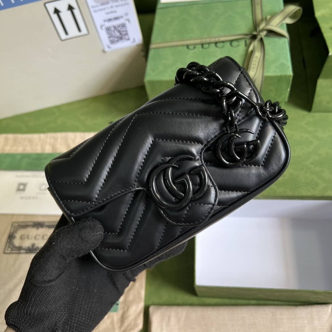 Best Replica Gucci GG Marmont Belt Bag 699757 Replica Crossbody Bag - Colareps