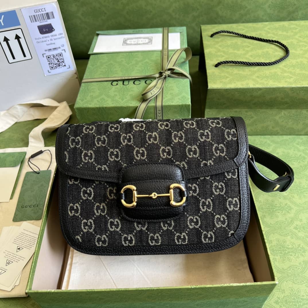 Best Replica Gucci 1955 Horsebit 602204 Replica Crossbody Bag - Colareps