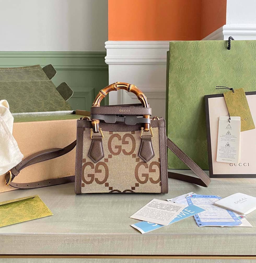 Best Replica Gucci Diana 2way Mini Tote 655661 Replica Crossbody Bag - Colareps