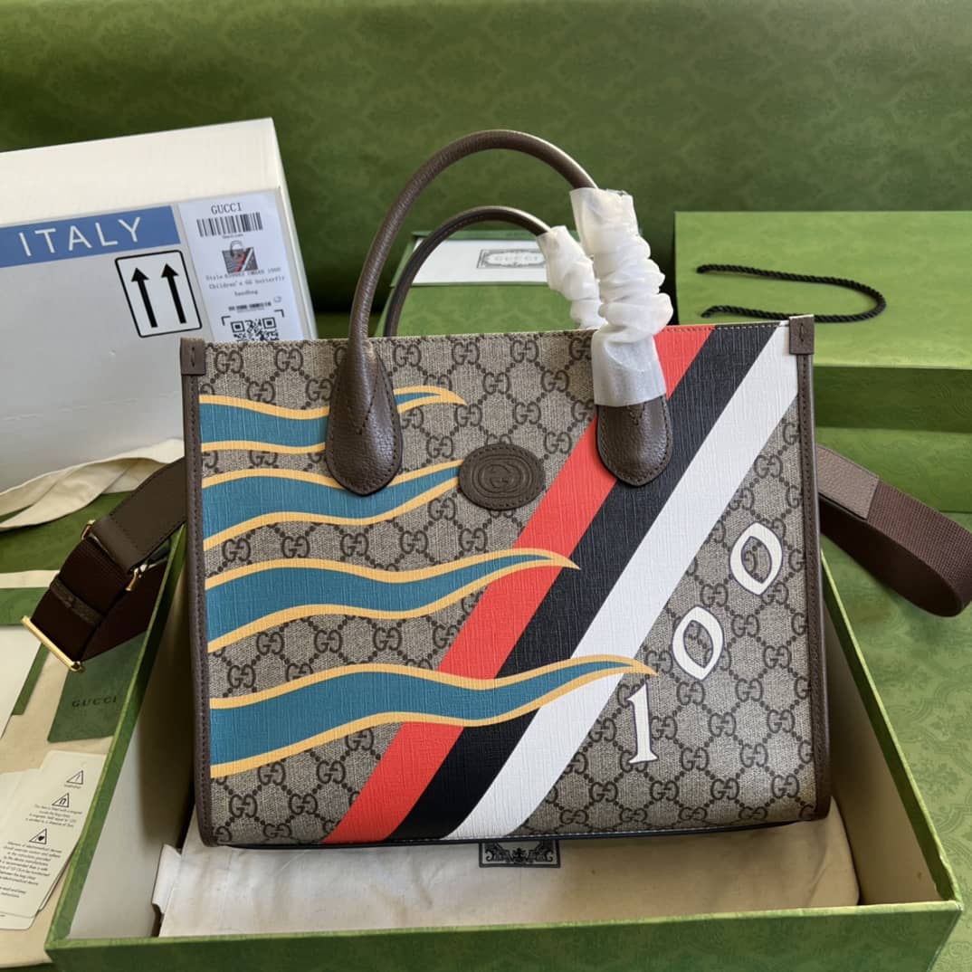 Best Replica Gucci x Disney Donald Duck Tote Replica 648134 - Colareps