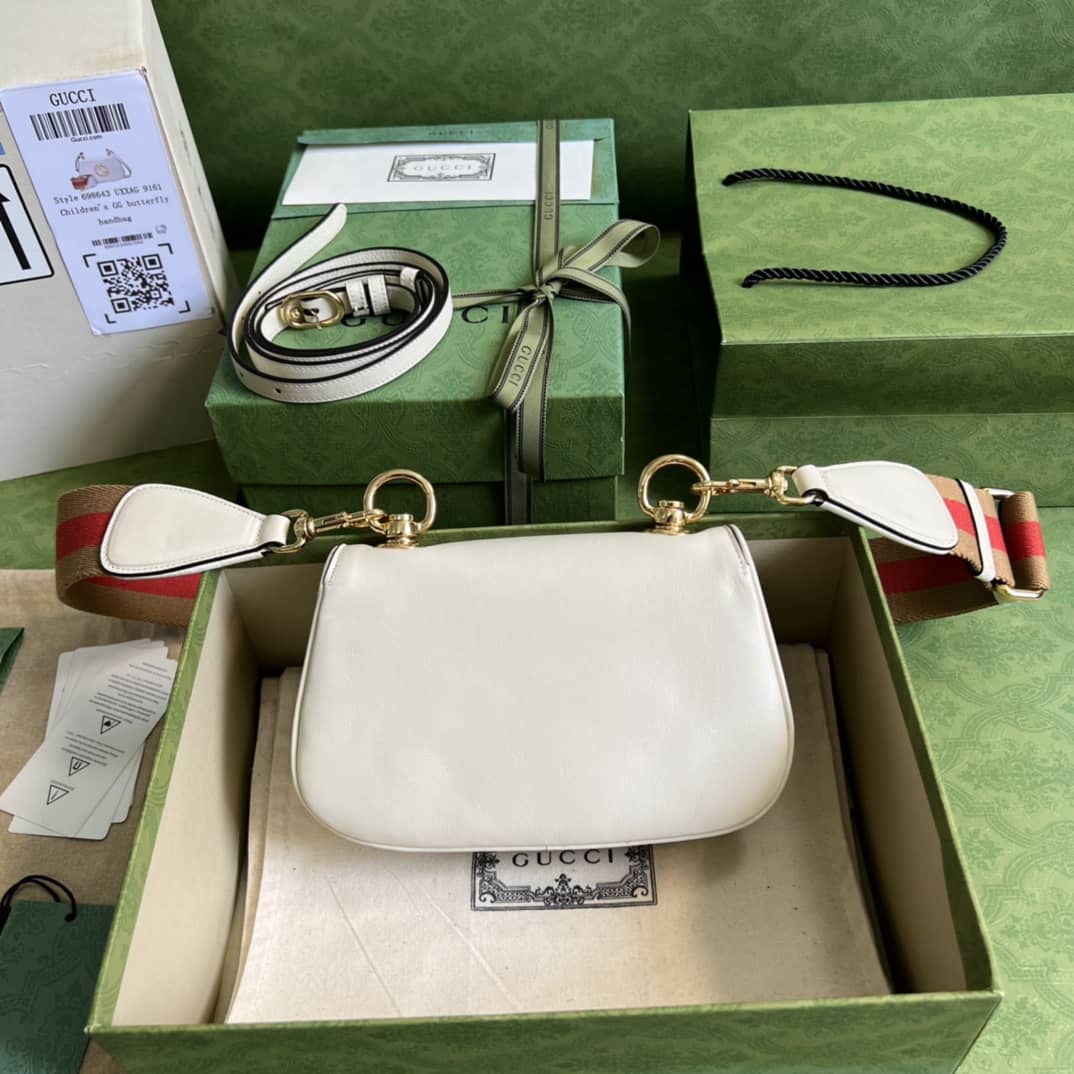 Best Replica Gucci Blondie Mini Bag White 698643 Replica Crossbody Bag - Colareps