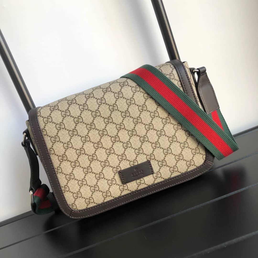 Best Replica Gucci GG Guccissima Medium Canvas Crossbody Bag Replica 449172 - Colareps