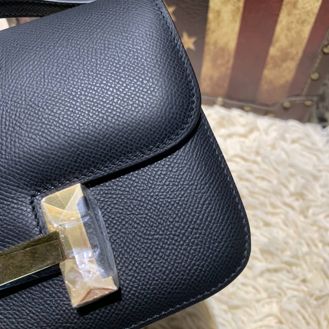 Best Replica Hermes Replica Constance Bag 18CM Epsom Leather - Colareps
