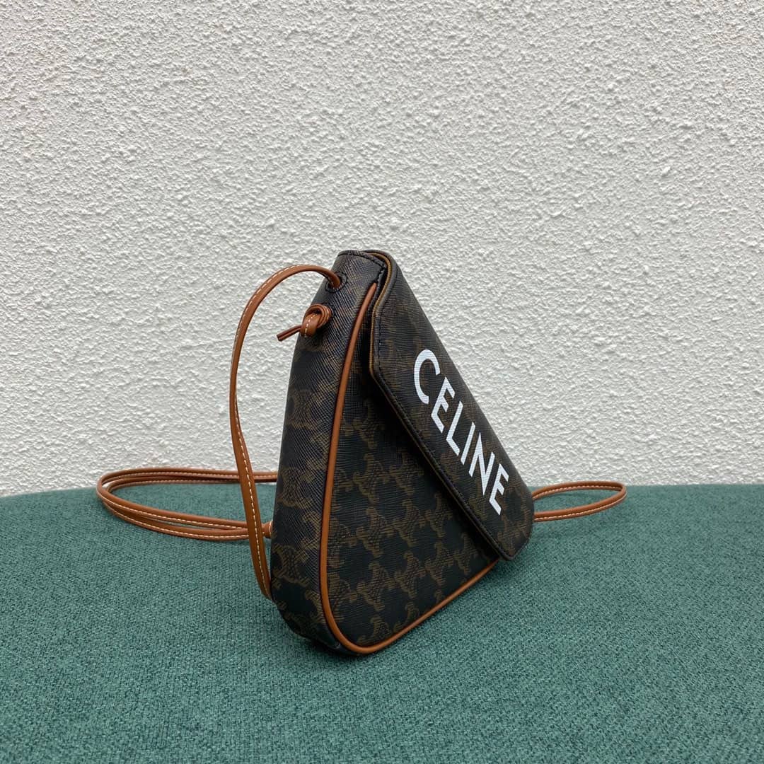 Best Replica Celine Triomphe Bag Dupe Canvas Print Replica Bag - Colareps