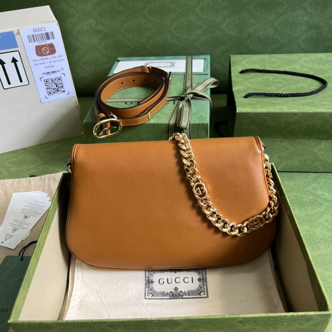 Best Replica Gucci Blondie Yellow 699268 Replica Shoulder Bag - Colareps