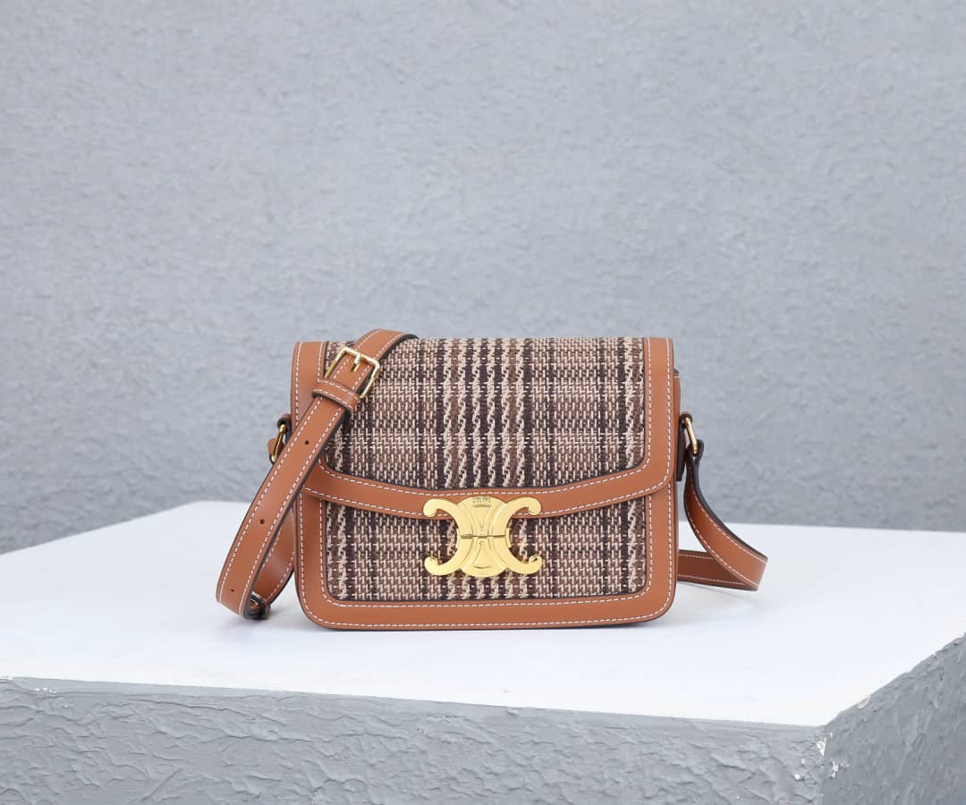 Best Replica Celine Bag Dupe Triomphe Teen 18.5cm - Colareps