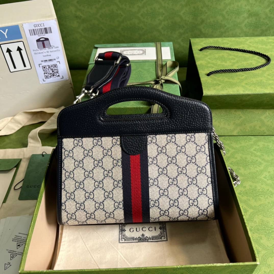 Best Replica Gucci Ophidia Small Tote With Web 693724 Replica Crossbody Bag - Colareps