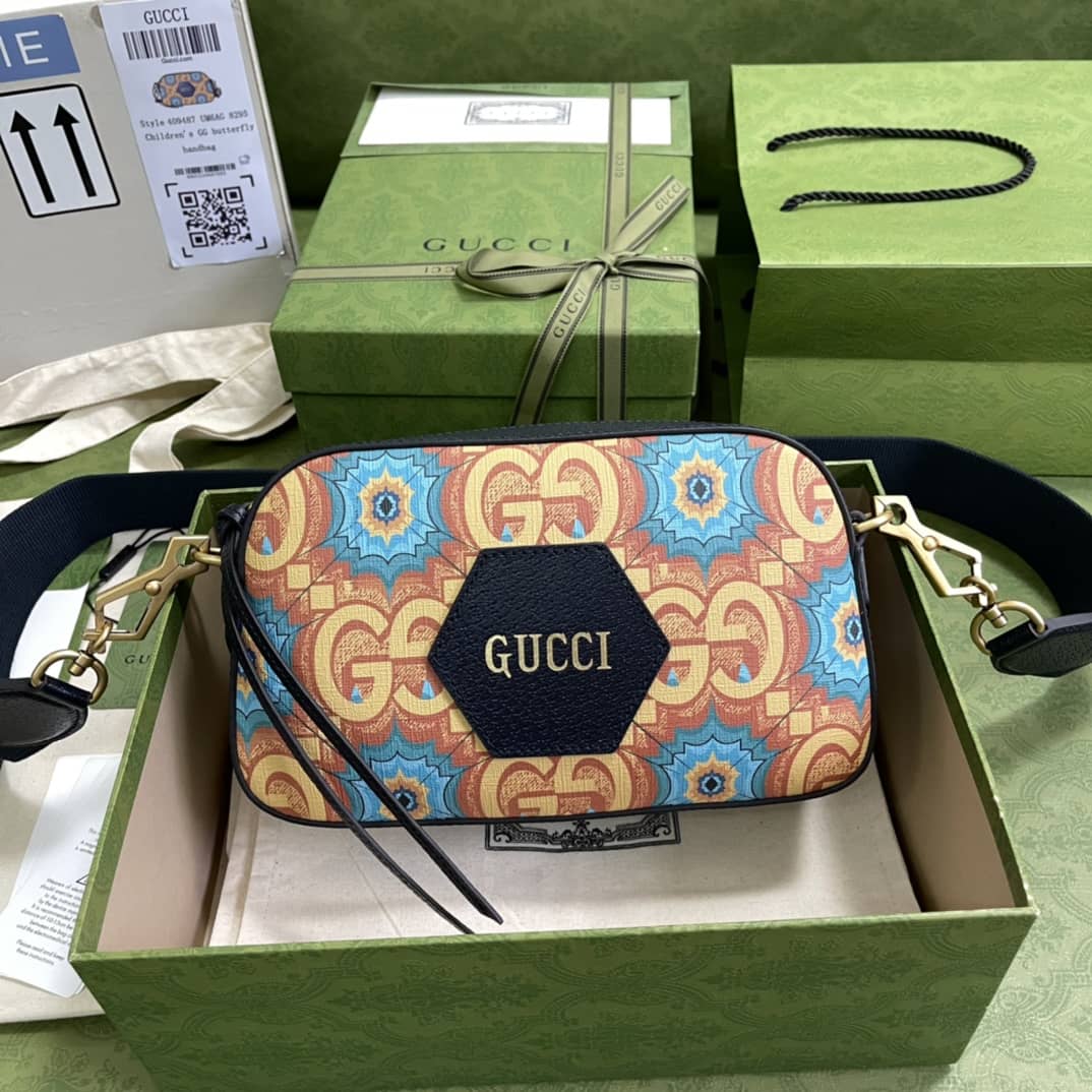Best Replica Gucci Vintage Neo Supreme GG Messenger Bag Replica 476466 - Colareps