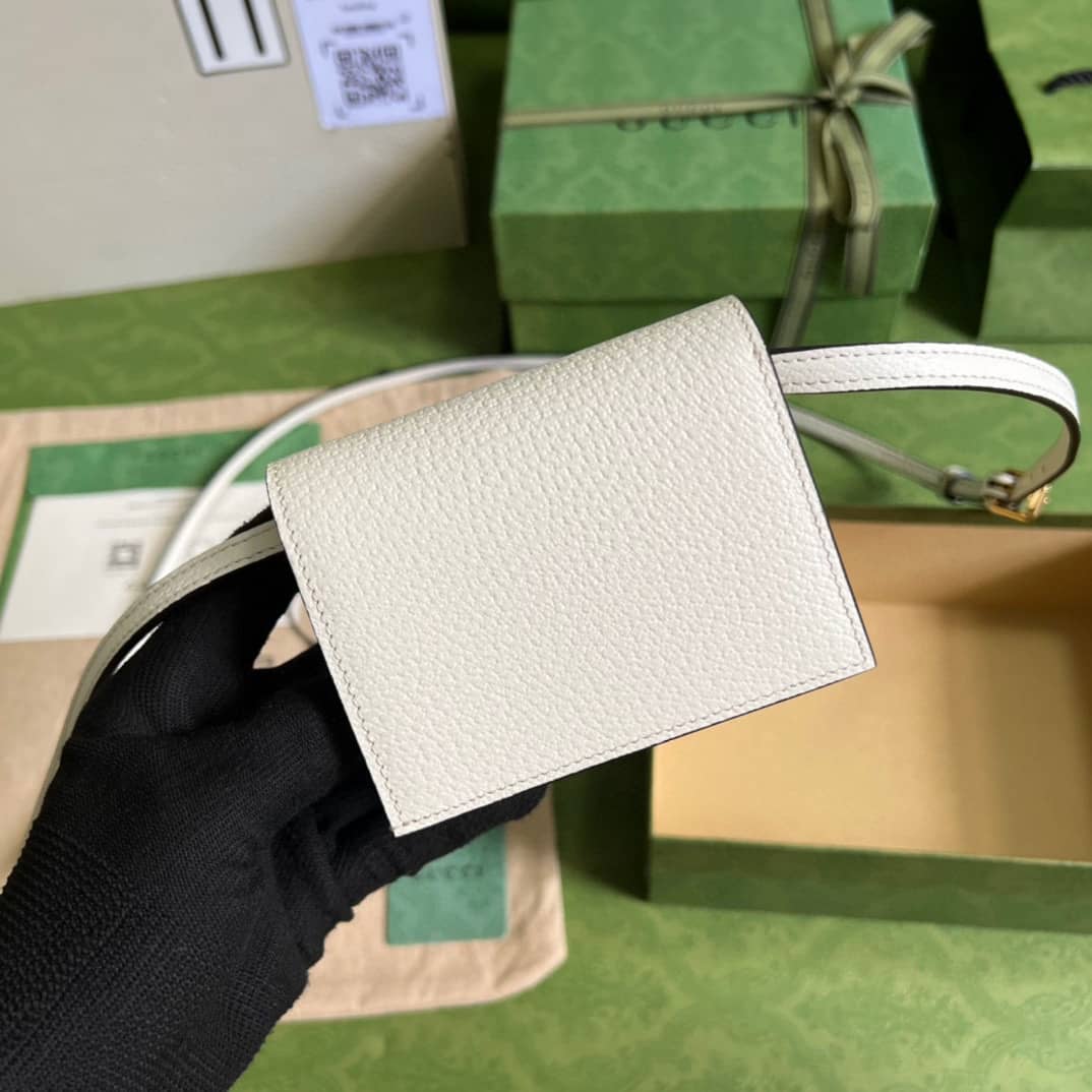 Best Replica Adidas x Gucci Card Case With Horsebit 702248 Replica Crossbody Bag - Colareps