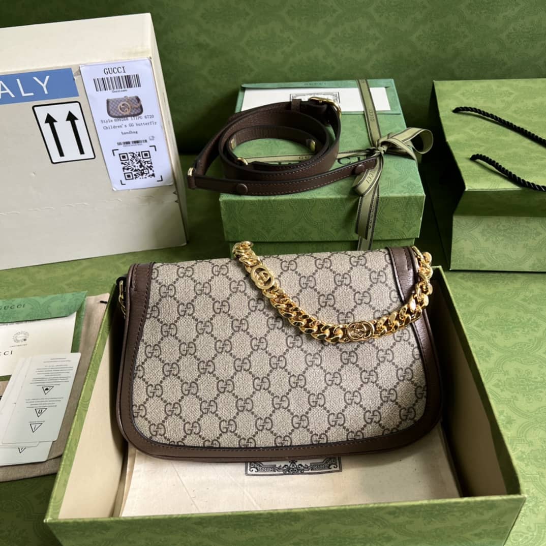 Best Replica Gucci Blondie Brown 699268 Replica Shoulder Bag - Colareps