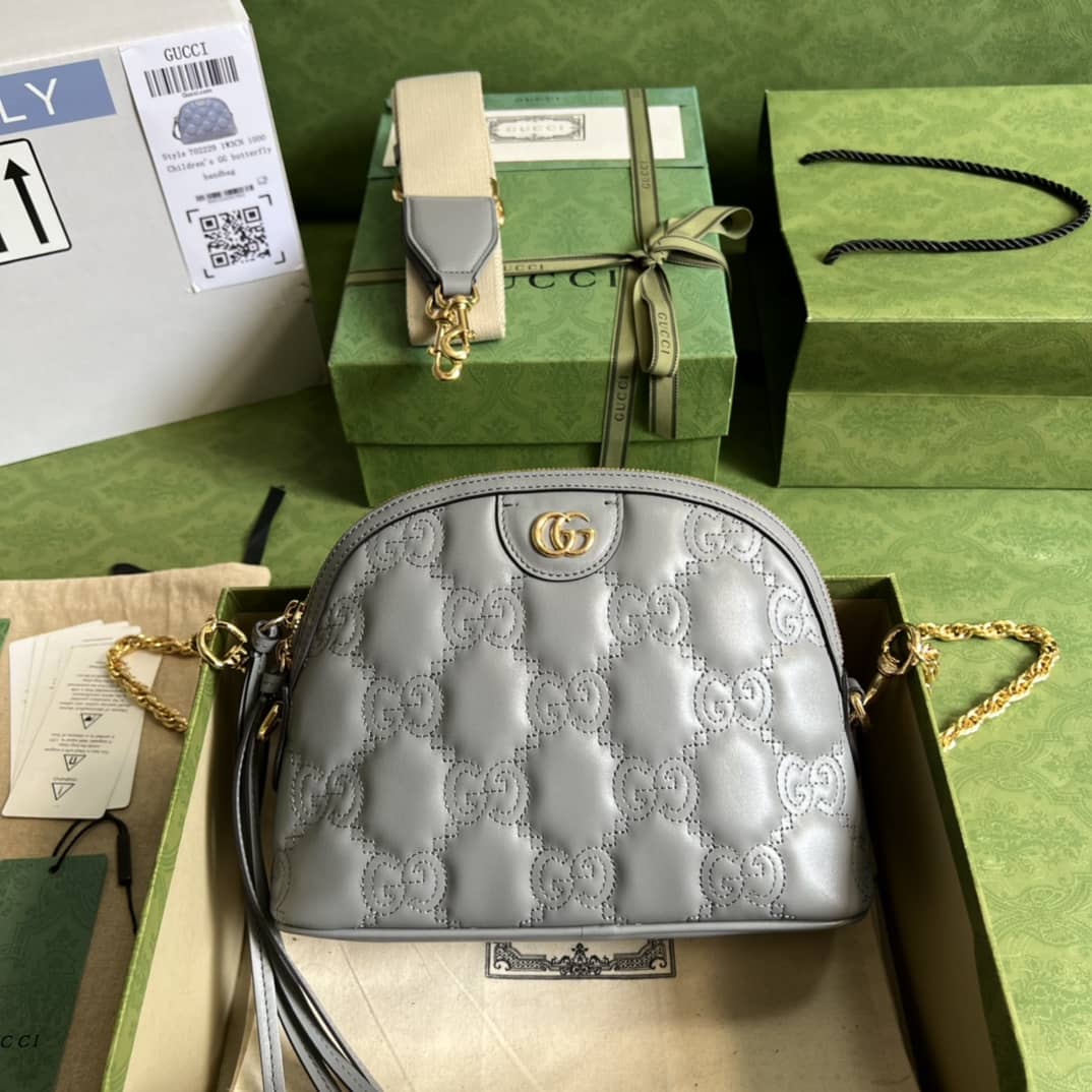 Best Replica Gucci GG Matelassé Leather Mini 702229 Replica Shoulder Bag - Colareps