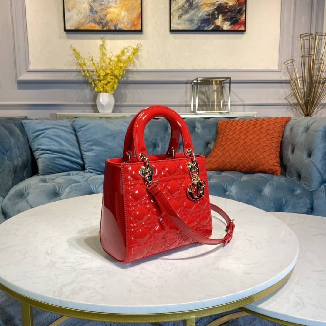 Best Replica Christian Dior Lady Dior 24CM Replica Bag - Colareps