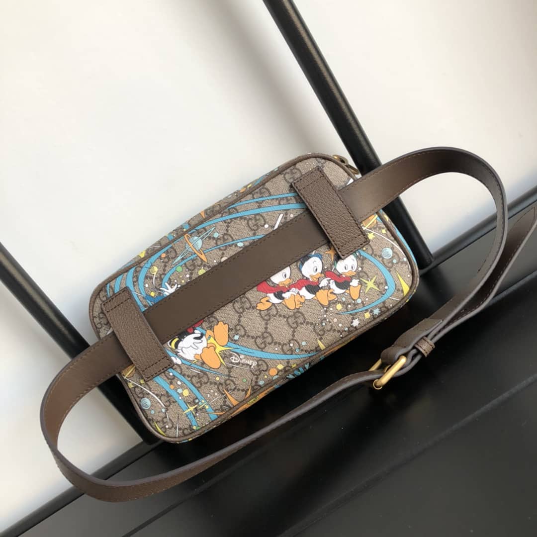 Best Replica Gucci X Disney GG Donald Duck Belt Bag Replica 602695 - Colareps