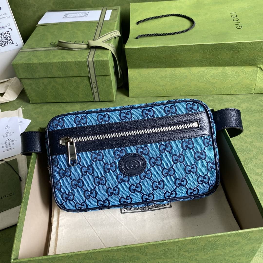 Best Replica Gucci GG Multicolor Belt Bag Replica 658657 - Colareps
