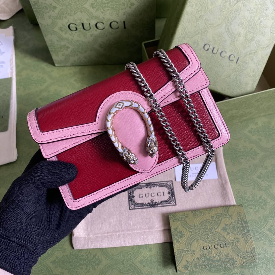 Best Replica Gucci Dionysus GG Supreme Mini Crossbody Bag Replica 476432 - Colareps