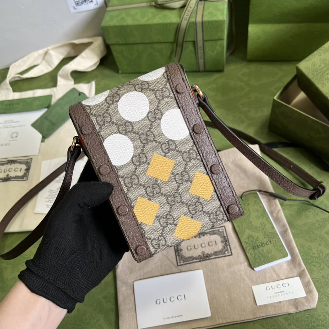 Best Replica Gucci 1955 Horsebit Mini Phone Bag Replica 625615 - Colareps