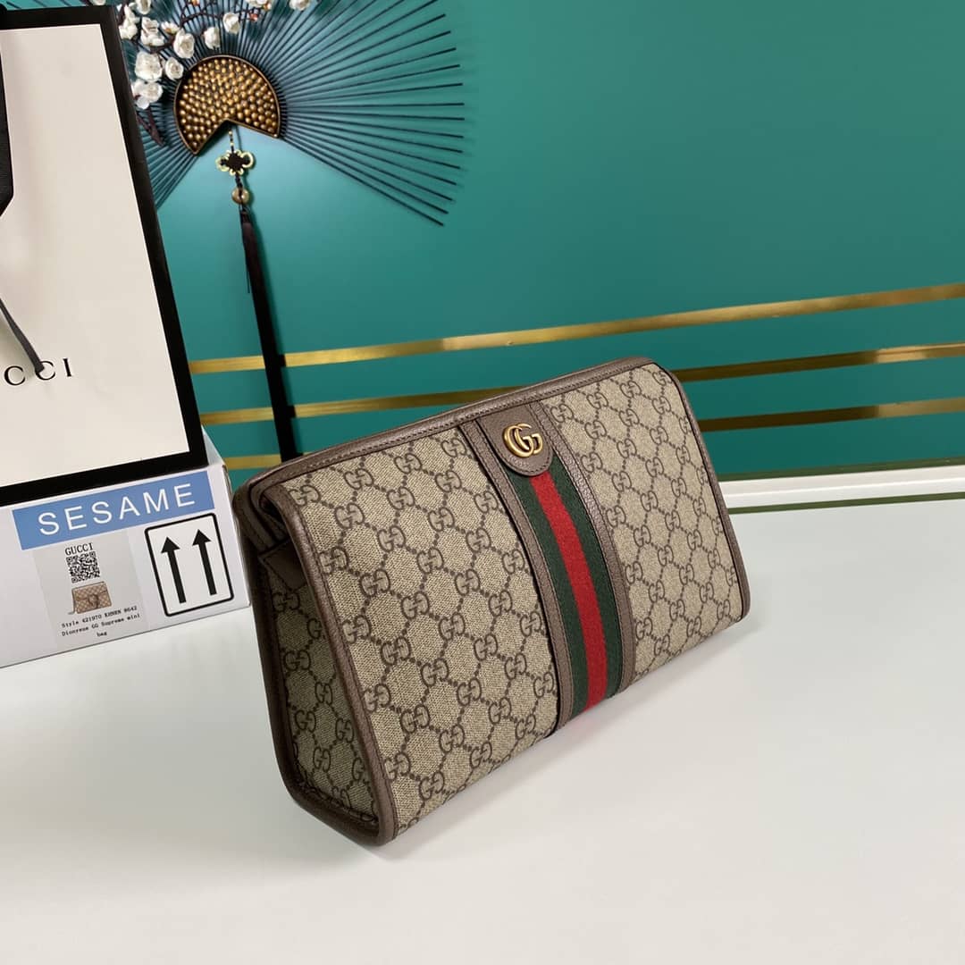 Best Replica Gucci Ophidia GG Toiletry Case Replica 598234 - Colareps