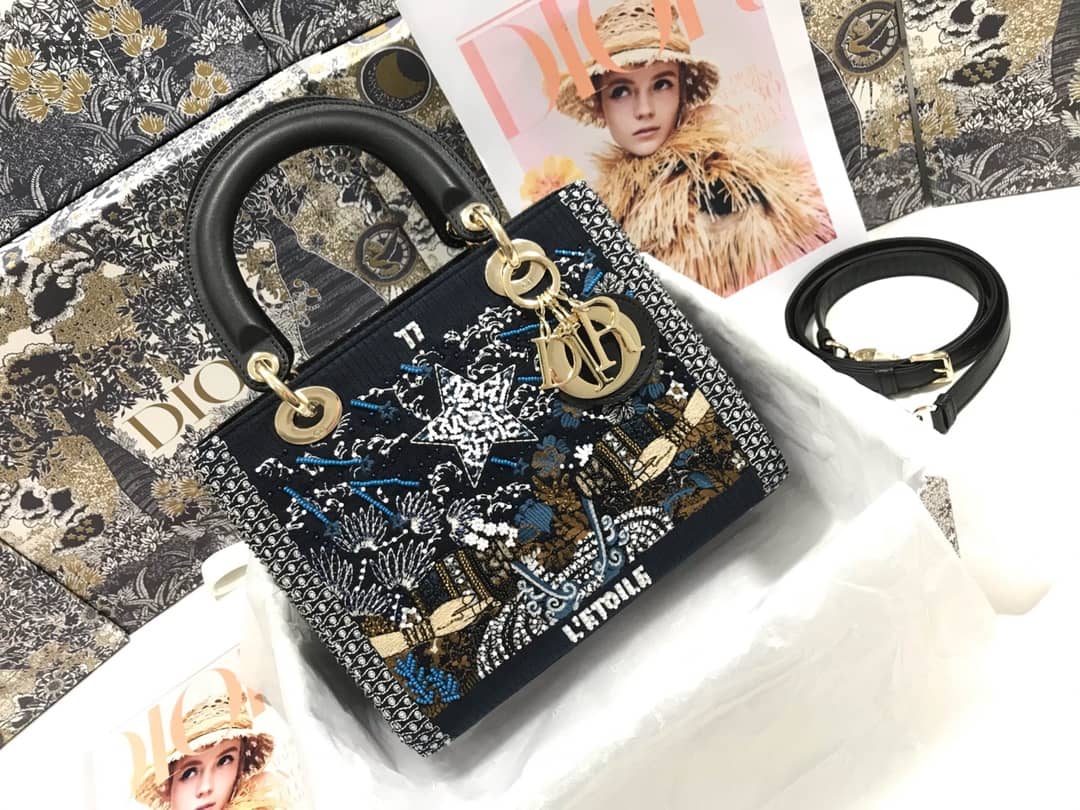 Best Replica Christian Dior Lady Dior 24CM Replica Bag - Colareps