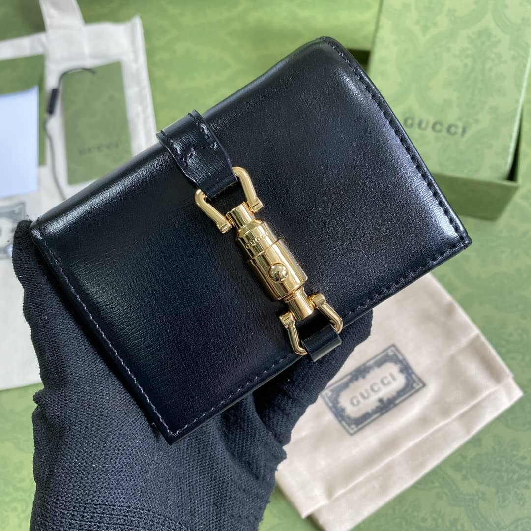 Best Replica Gucci Jackie 1961 Card Case Wallet Replica 645536 - Colareps
