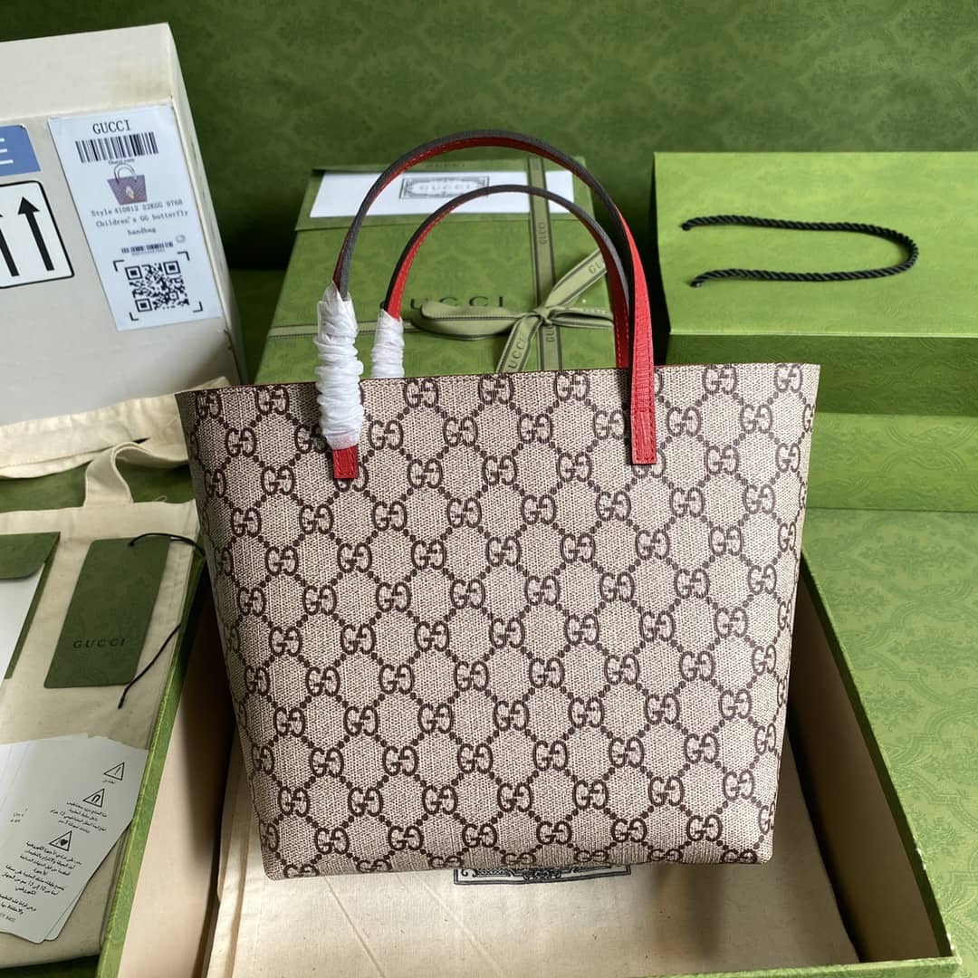 Best Replica Gucci Children GG Supreme Tote Replica 410812 - Colareps