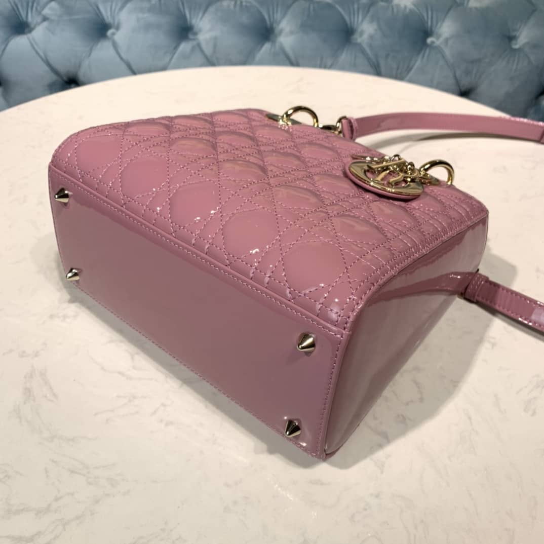 Best Replica Lady Dior Dupe 24CM Replica Bag - Colareps