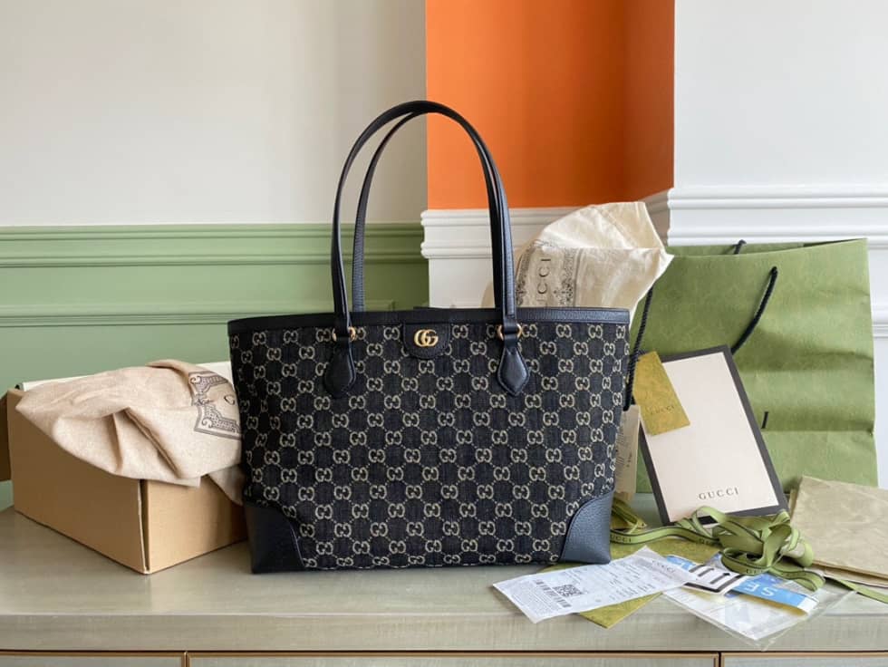 Best Replica Gucci Ophidia Medium GG Supreme Canvas Tote Bag 631685 Replica - Colareps