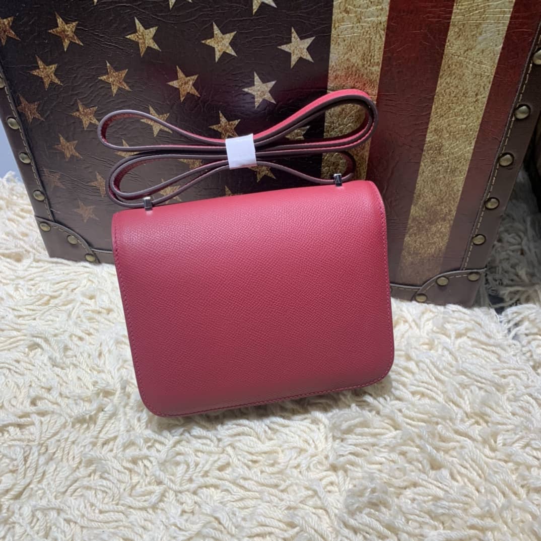Best Replica Hermes Replica Constance Bag 18CM Epsom Leather - Colareps